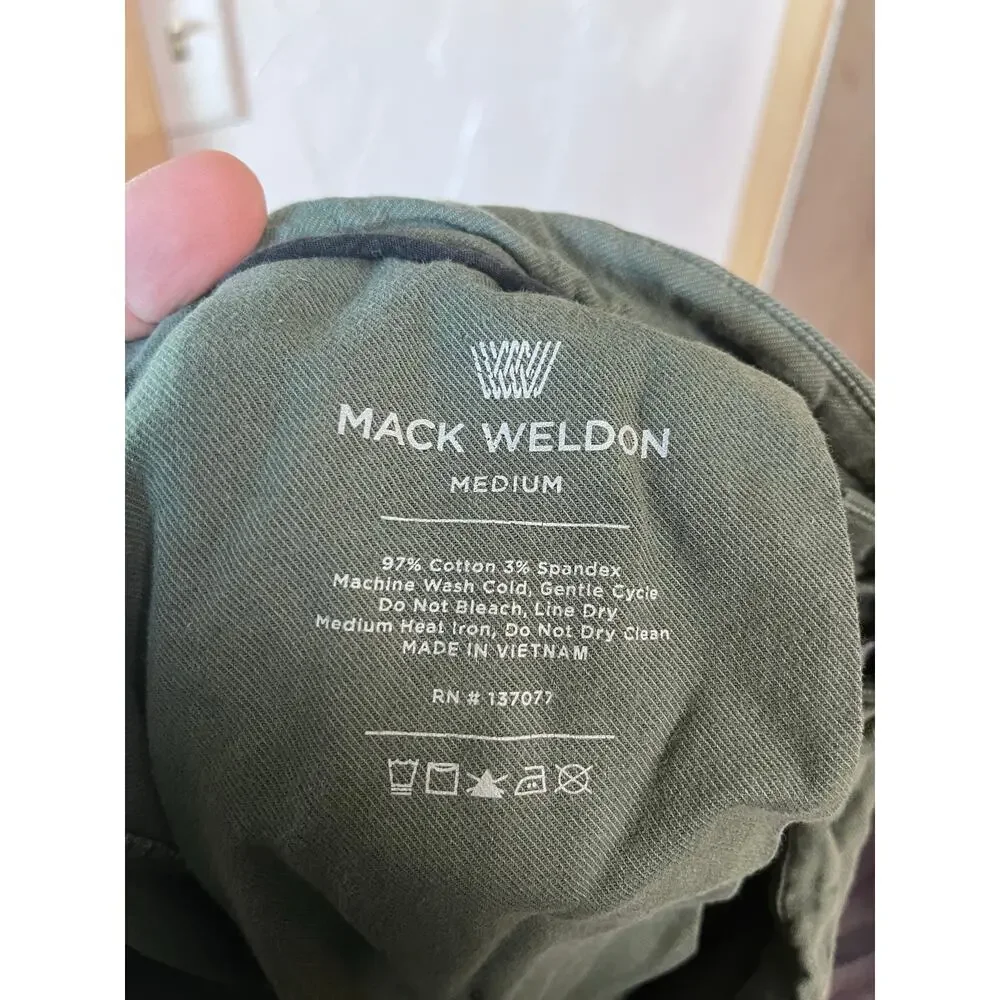 Mack Weldon‎ Green Joggers Sz M